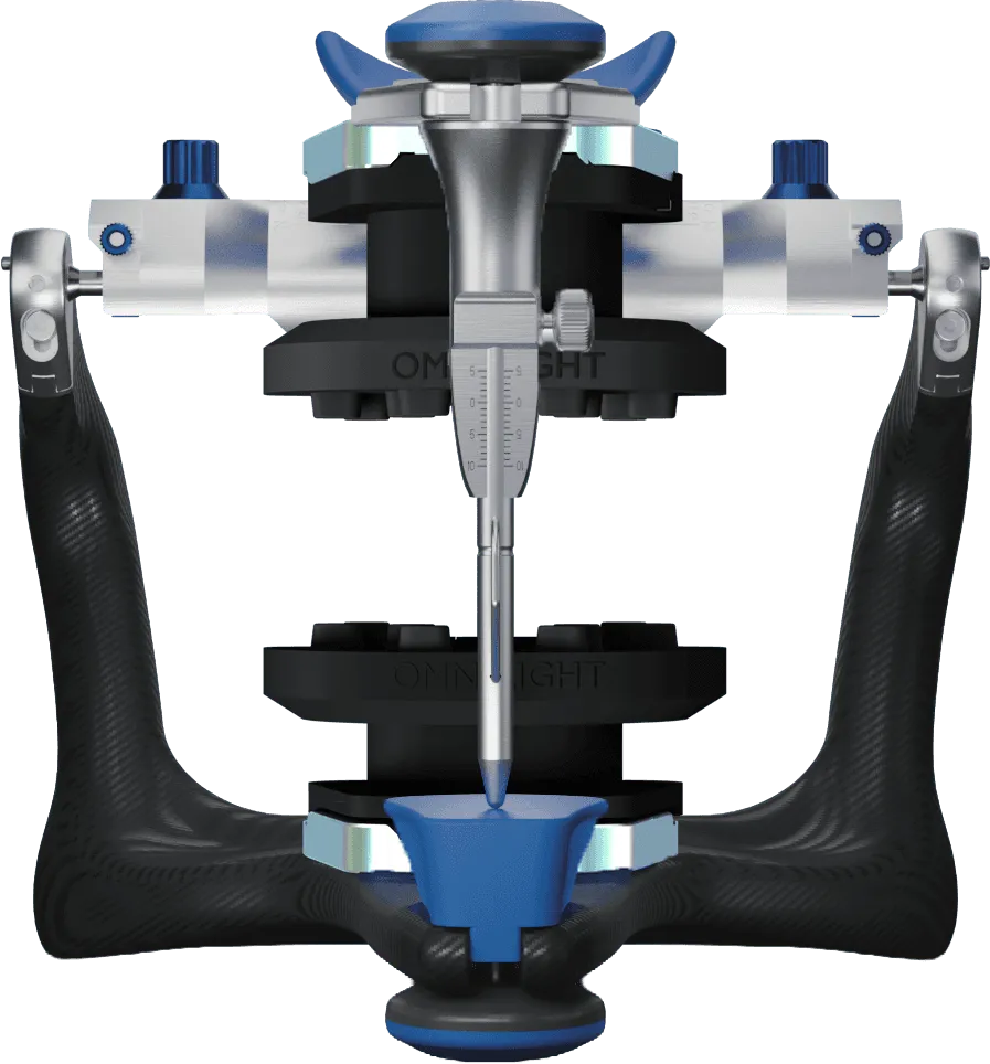 DACOS Omni sur un articulateur Artex