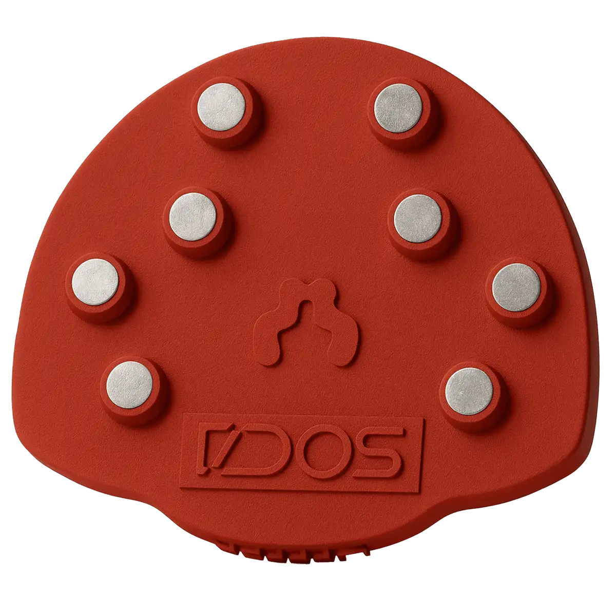 Plaque inférieure Flex rouge avec les positions d’aimant DockingMatrix™